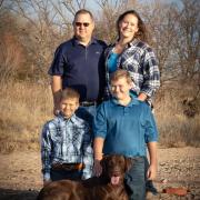 Todd Batterman and family.